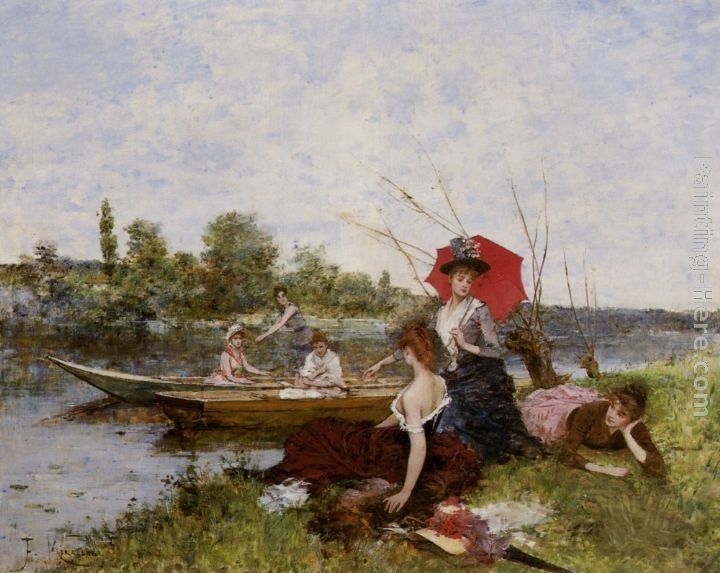 Francisco Miralles The Boating Party